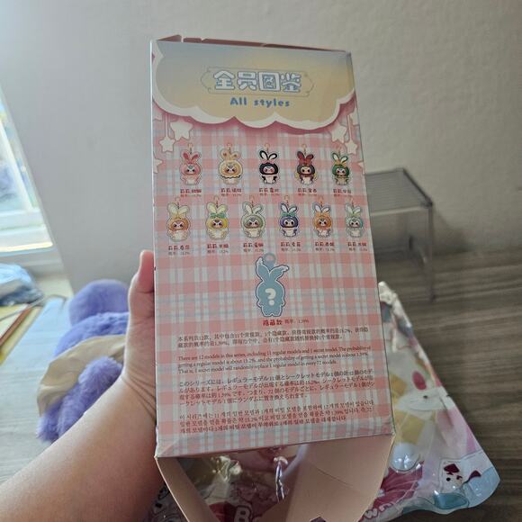 Baby Three Lily Rabbit Town V2 Purple Bunny Special Crying Eyes OPENED CONFIMED - Picture 10 of 12